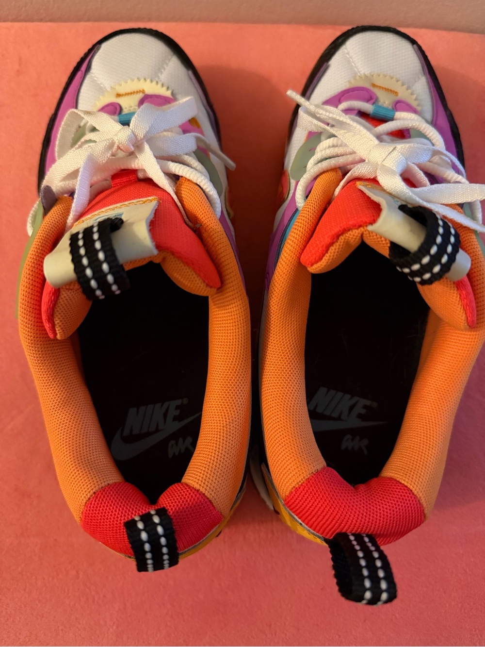 Nike | Air Max 90 Futura Lunar New Year Multicolor | W7.5 | EUC - Picture 4 of 6